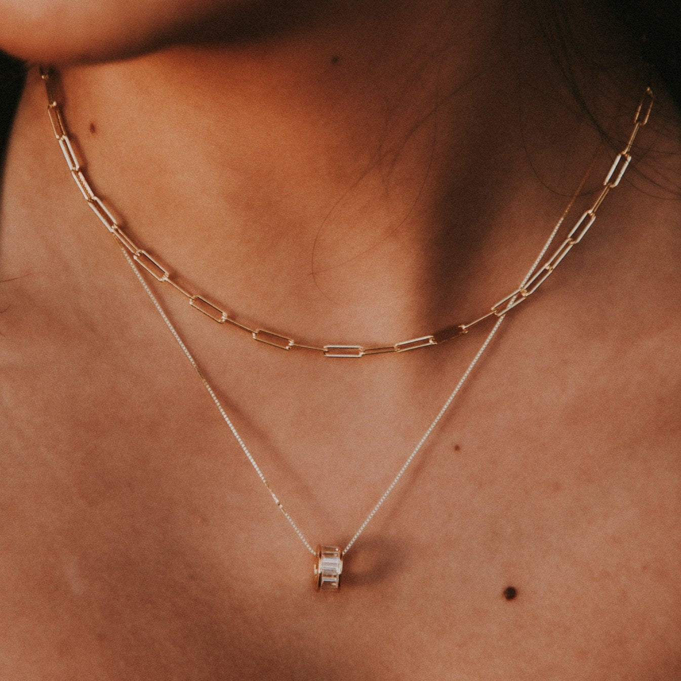 Eternity Ring Necklace