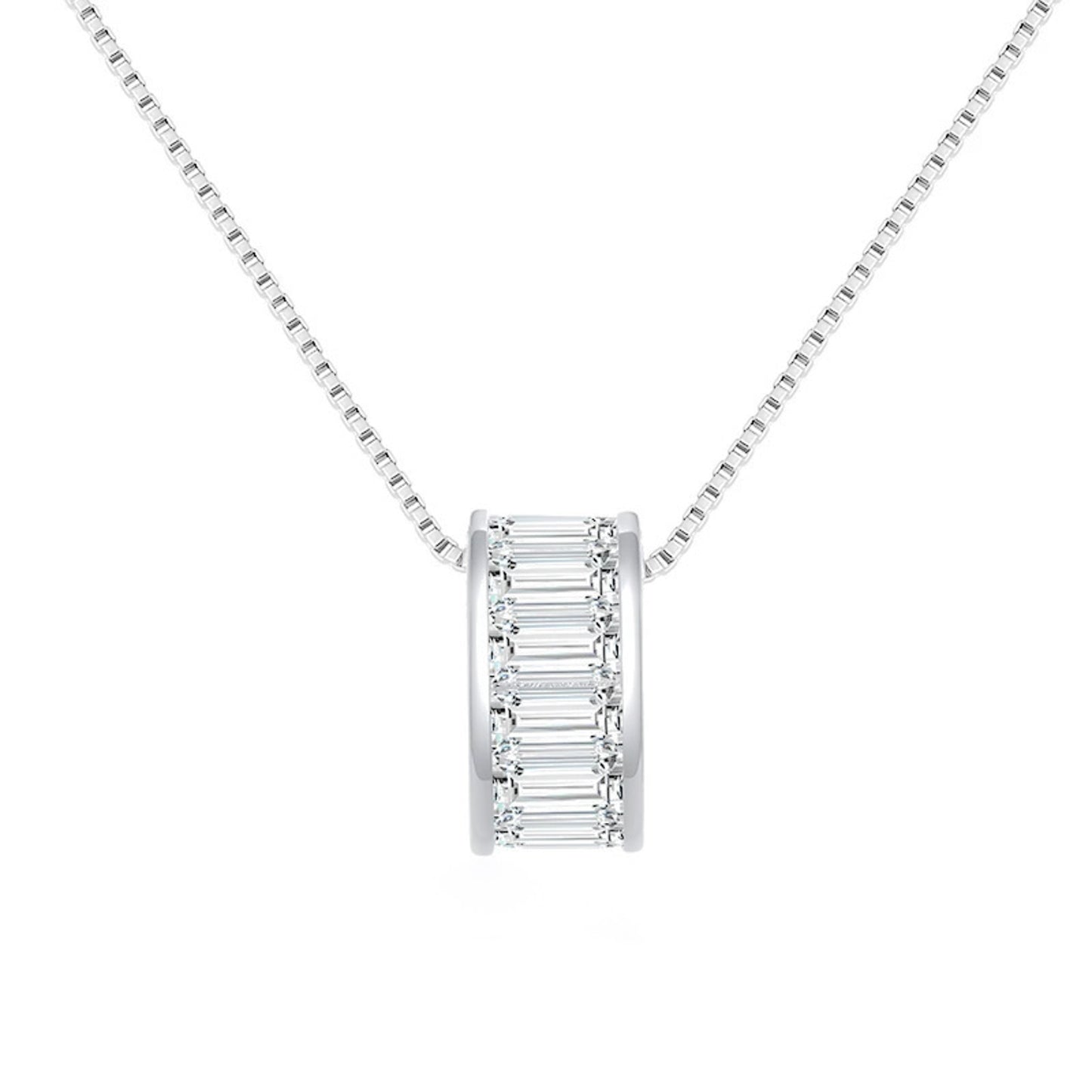 Eternity Ring Necklace