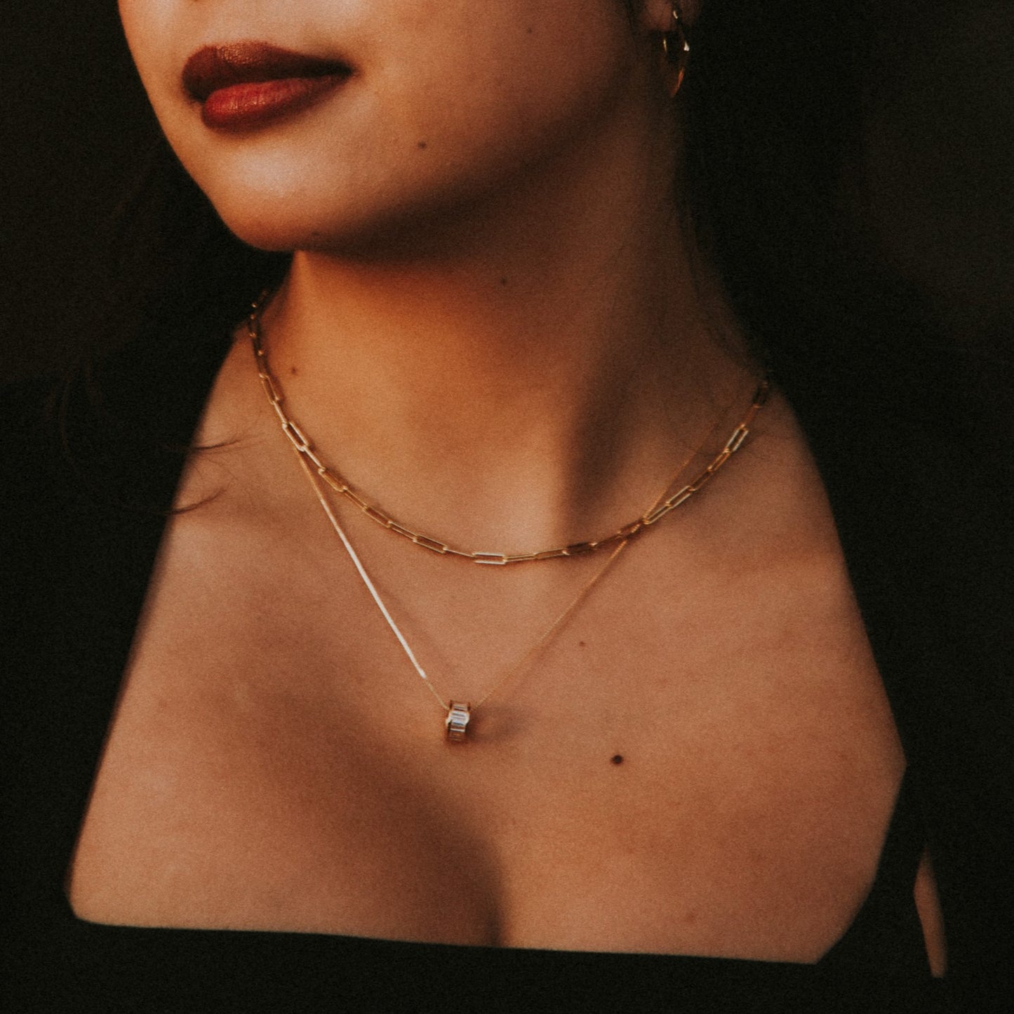 Eternity Ring Necklace