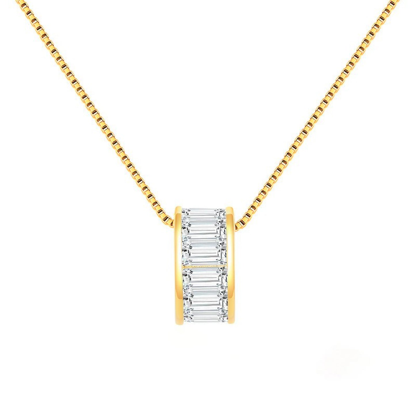 Eternity Ring Necklace